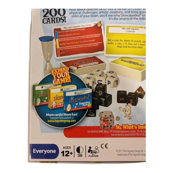 DICEcapades Family Party  Game NWT (Damaged Packaging) - Picture 5 of 6